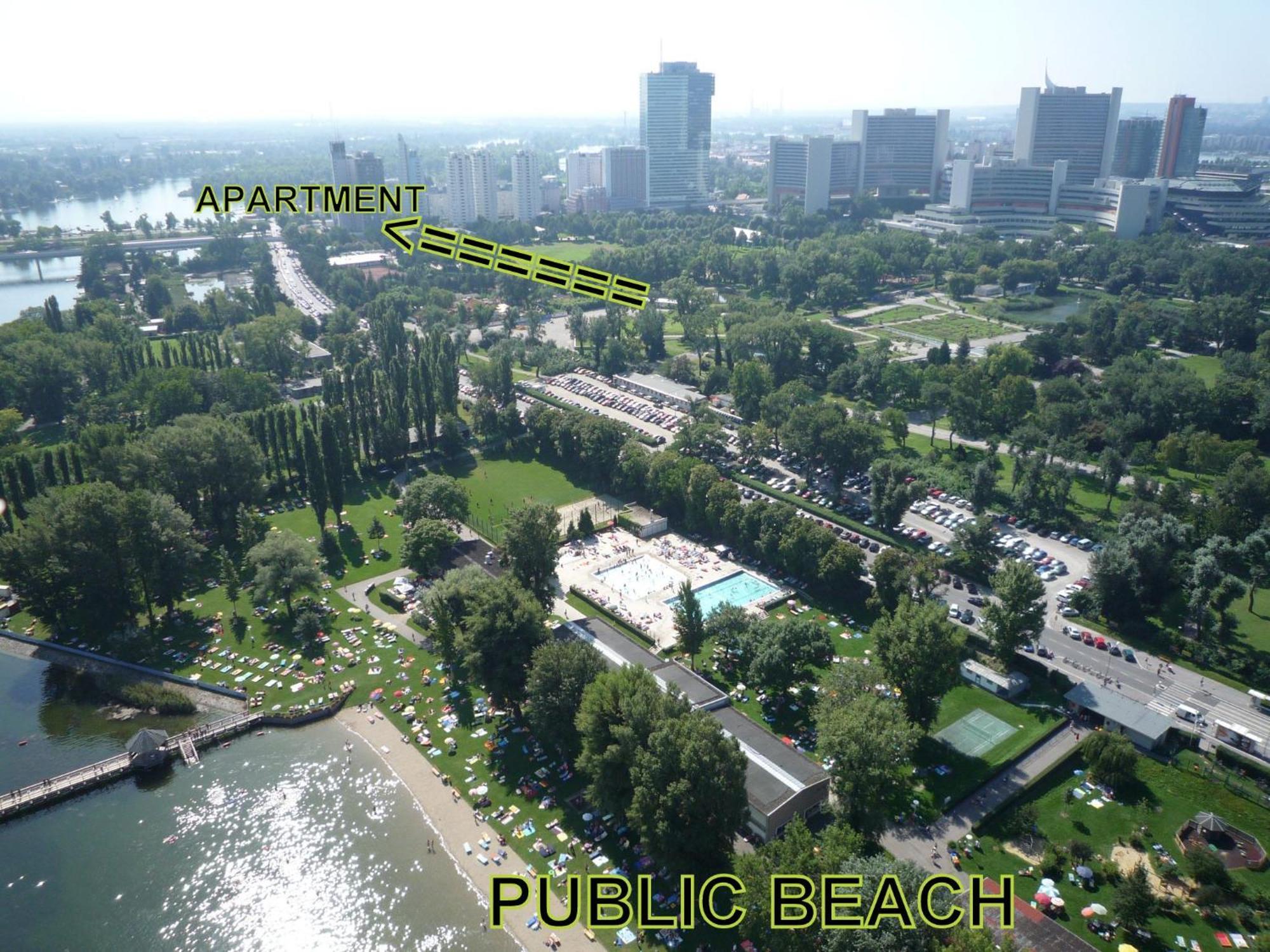 Yuki'S Place - Un-Vic, Danube Beach And Subway Near To Downtown Viena Exterior foto